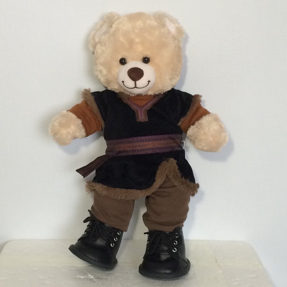 Build A Bear Happy Hugs Teddy Disney Frozen 2 Kristoff Plush Boots Pants Vest
